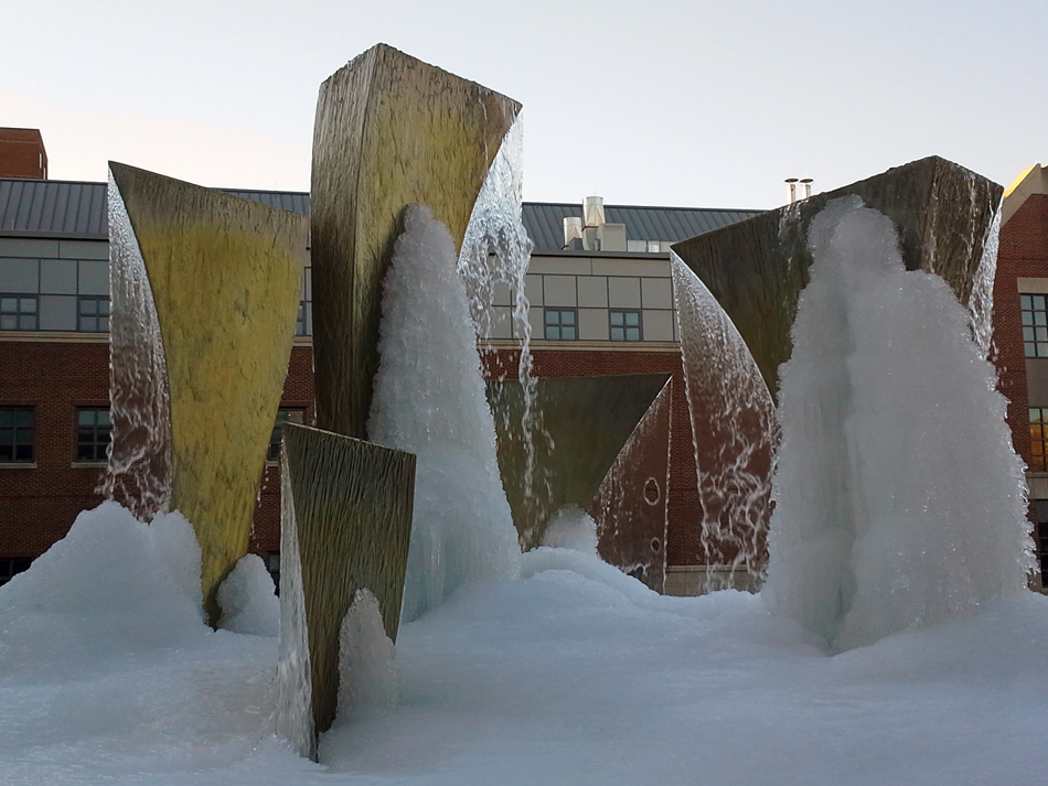 Sculpture with Ice 