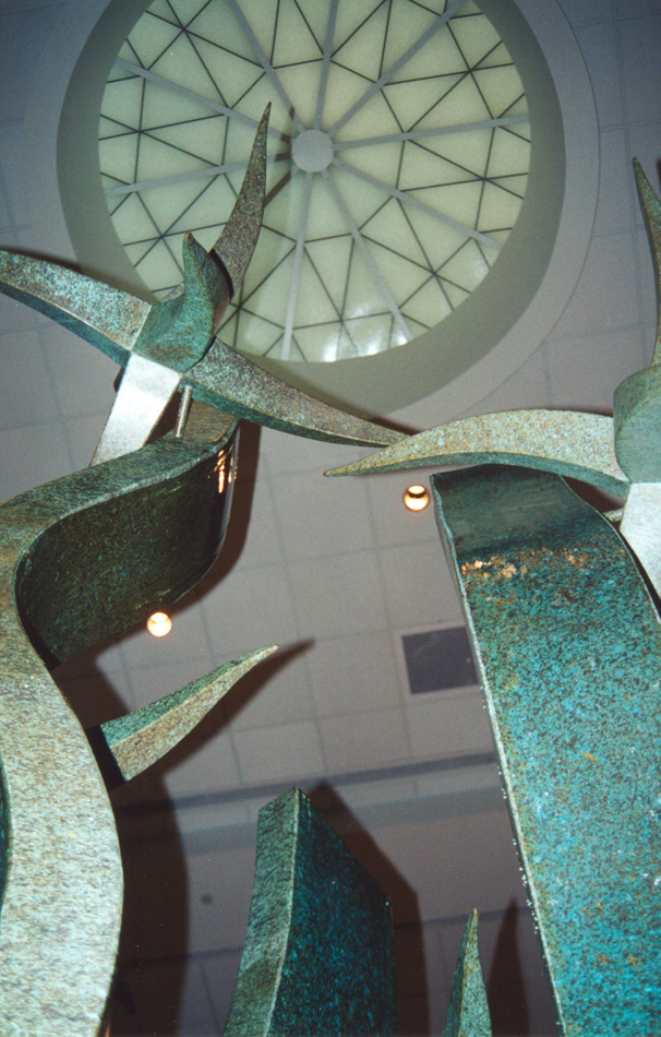 Up View of Sculpture