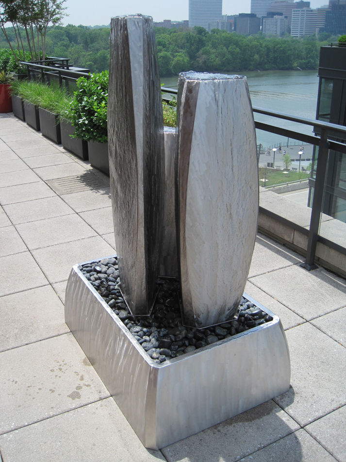 River View with Sculpture 